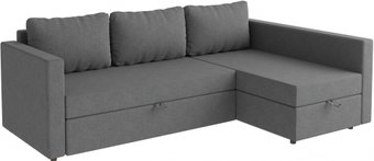 Угловой диван Mio Tesoro Тилаус длинный подлокотник (Grey)
