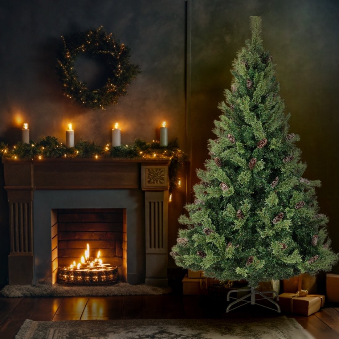 Ель Winter Fun Light ML-0066-002 (180см)