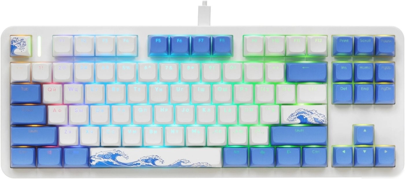 Клавиатура Red Square Alumix TKL Aquarius v2 (g3ms Sapphire)