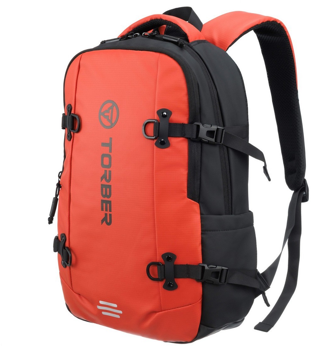 Городской рюкзак Torber Xtreme 18 TS1101OR (оранжевый/черный)