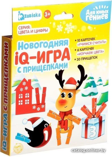Развивающая игра Zabiaka Цвета и цифры 4240306