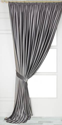 Штора Mio Tesoro Velvet 1.5x2.6 м (серый)