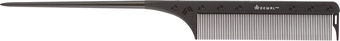 Расческа гребень Dewal Carbon Black JF2021