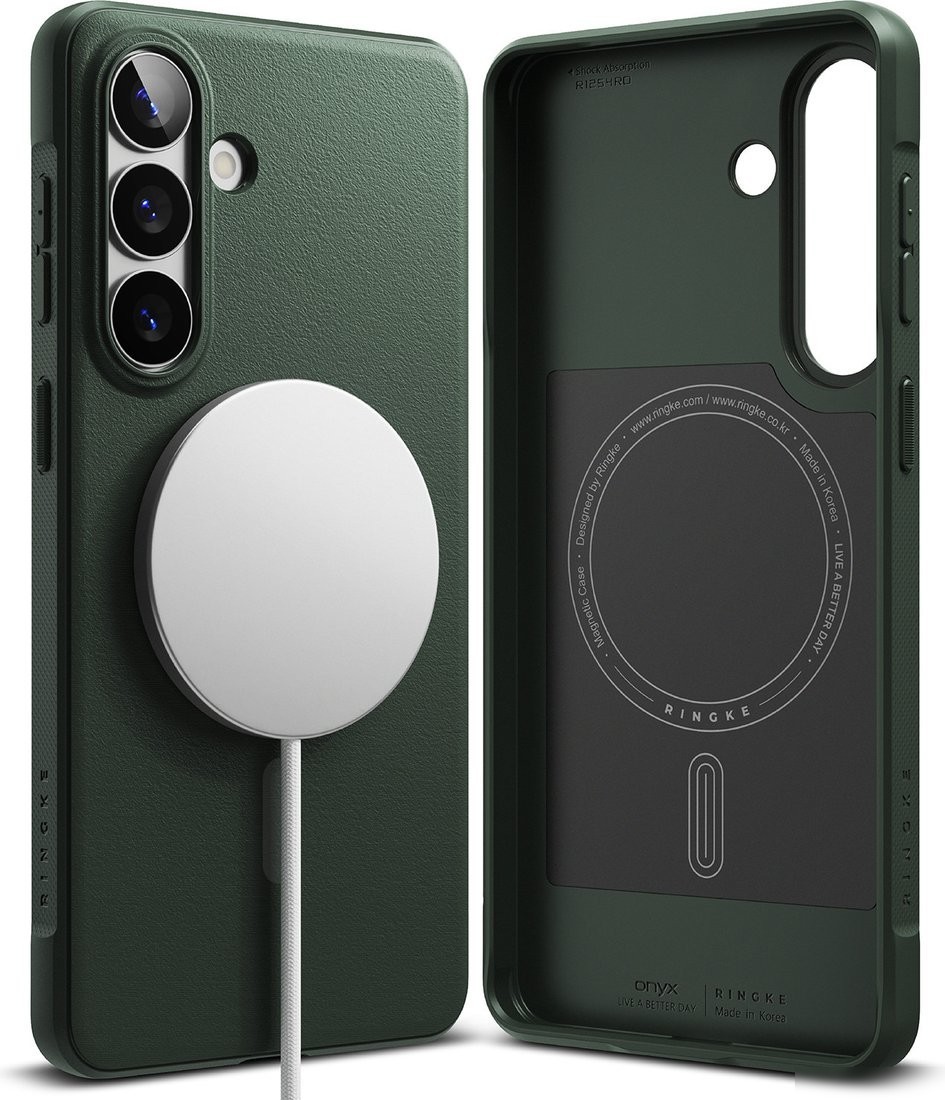 Чехол для телефона Ringke Onyx Magnetic для Galaxy S26 Plus (Dark Green)