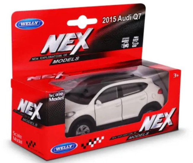 Внедорожник Welly Hyundai Tucson 43718W (оранжевый)