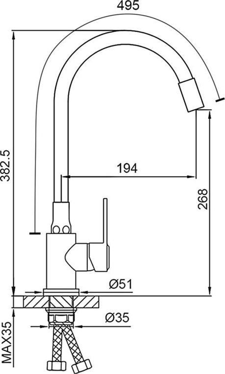 Смеситель Frud R42052-33