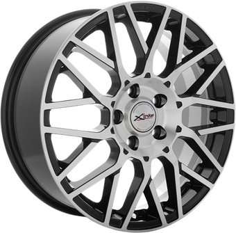 Литые диски X'trike X-131 17x7" 5x108мм DIA 67.1мм ET 45мм BK/FP
