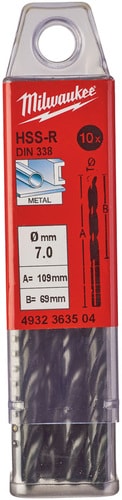 Набор оснастки Milwaukee 4932363504 (10 предметов)