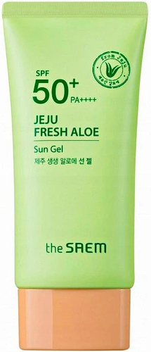 The Saem Гель для лица Jeju Fresh Aloe Sun Gel (50 мл)