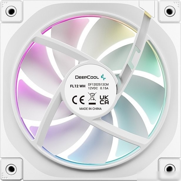 Вентилятор для корпуса DeepCool FL12 WH R-FL12-WHAPN1-G