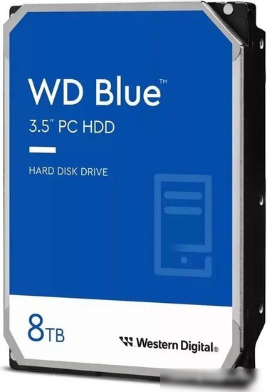 Жесткий диск WD Blue 8TB WD80EAAZ