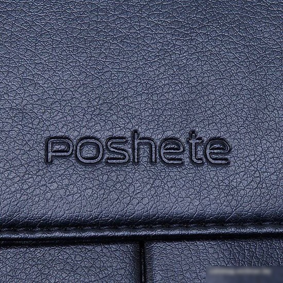 Мужская сумка Poshete 250-9011-2-BLK (черный)