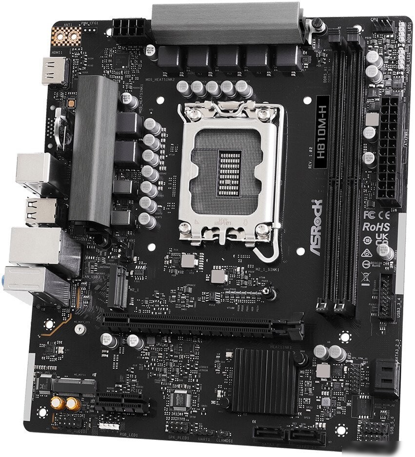 Материнская плата ASRock H810M-H