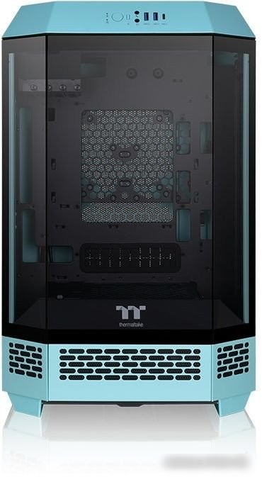Корпус Thermaltake The Tower 300 Turquoise CA-1Y4-00SBWN-00