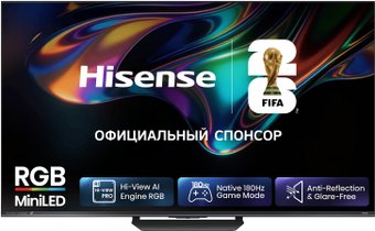 RGB miniLED телевизор Hisense 55UR8S