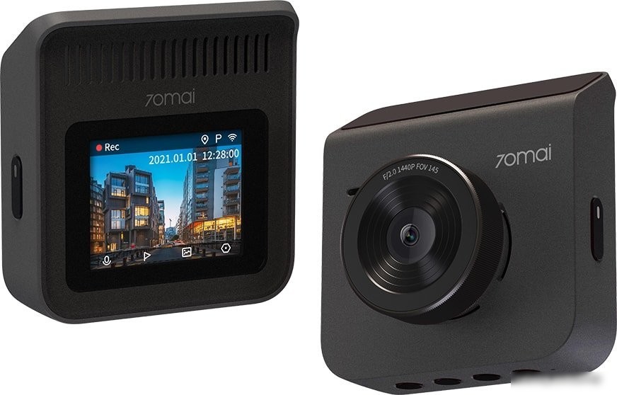 Видеорегистратор 70mai Dash Cam A400 (международная версия, серый)