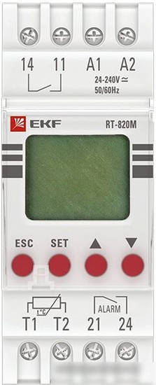 Реле температуры EKF PROxima RT-820M