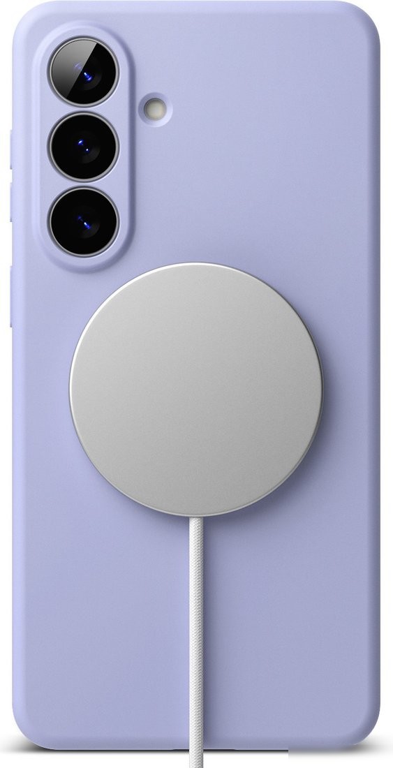 Чехол для телефона Ringke Silicone Magnetic для Galaxy S26 Plus (Lavender)