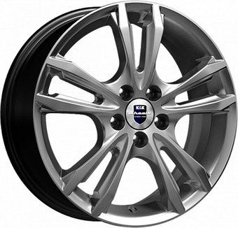 Литые диски K&K Samara 16x6" 4x100мм DIA 60.1мм ET 50мм Дарк платинум