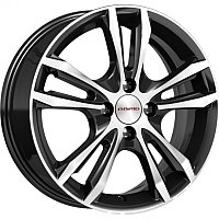 Литые диски K&K Samara 16x6" 4х114.3мм DIA 67.1мм ET 40мм Алмаз черный SK