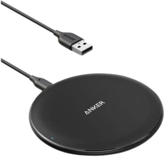 Беспроводное зарядное Anker 313 Wireless Charger Pad A2503 (черный)