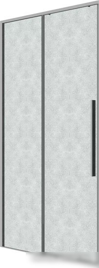 Душевая дверь Grossman Galaxy 100x195 1/2.K33.01.10.10.02 (хром/шиншилла стекло)