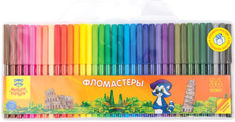 Фломастеры Мульти-пульти Енот в Италии WP_16676 (36 цветов)