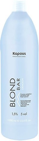 Окислитель Kapous Professional Blond Bar с экстрактом жемчуга Blond Cremoxon 1.5% 1000 мл