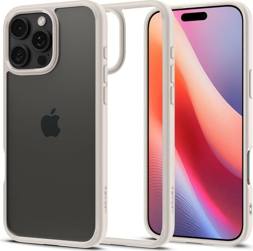 Чехол для телефона Spigen Ultra Hybrid для iPhone 16 Pro Natural Titanium