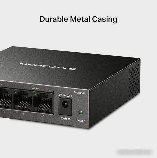 Неуправляемый коммутатор Mercusys MS105GS