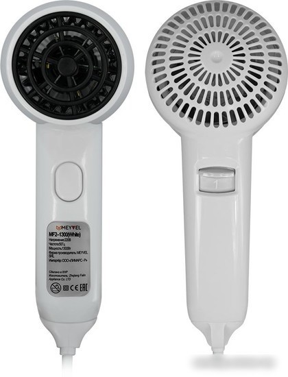 Сушилка для волос Meyvel MF2-1300 (белый)