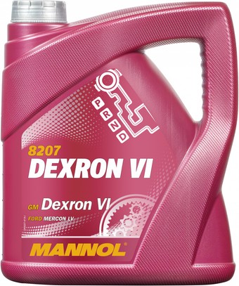 Трансмиссионное масло Mannol ATF Dexron VI 4л