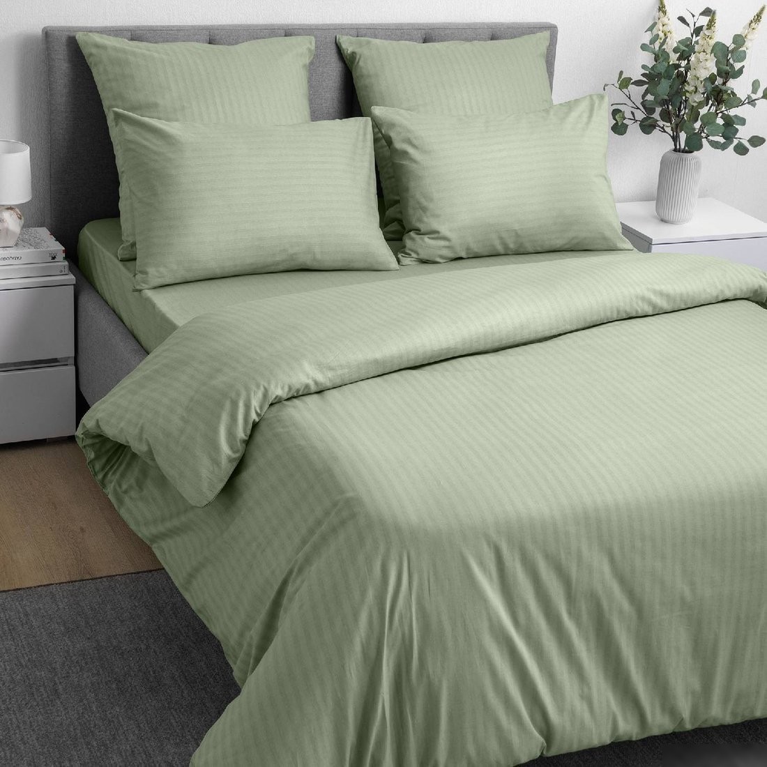 Постельное белье Волшебная ночь Smoke Green ВН 50x70 8709/6