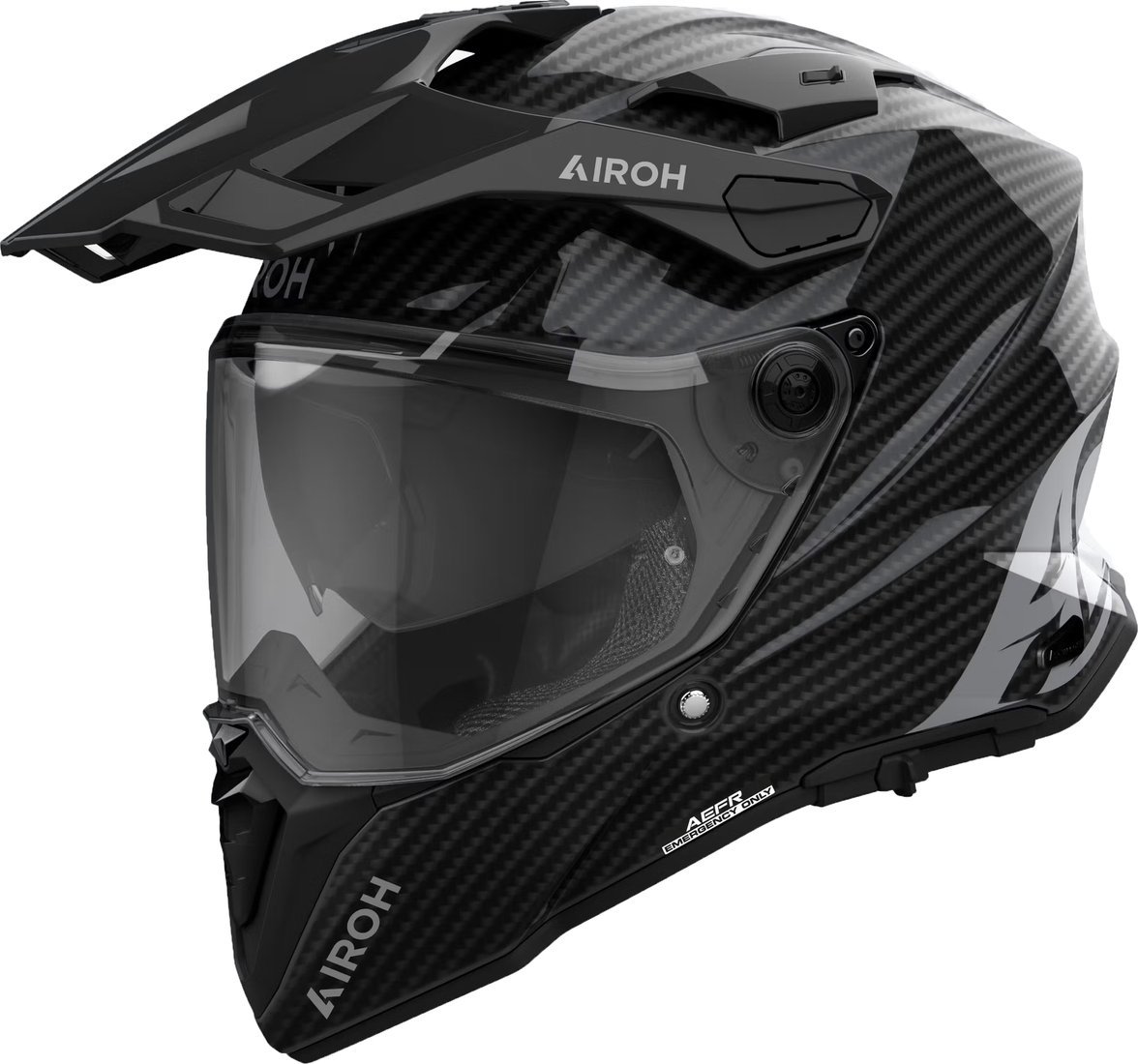 Мотошлем Airoh Commander 2 Carbon CM299-XXL (XXL, глянец)