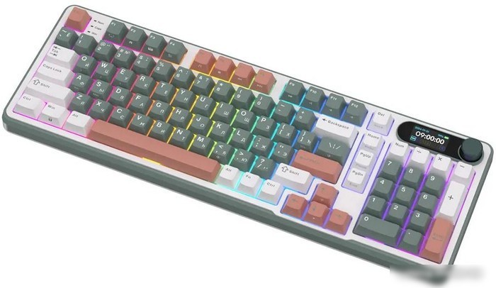 Клавиатура Royal Kludge RK-S98 RGB Camping (RK Chartreuse)