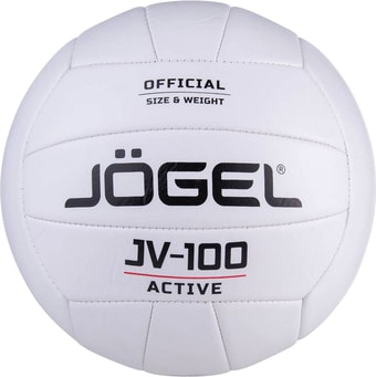 Мяч Jogel JV-100 19885 (5 размер, белый)