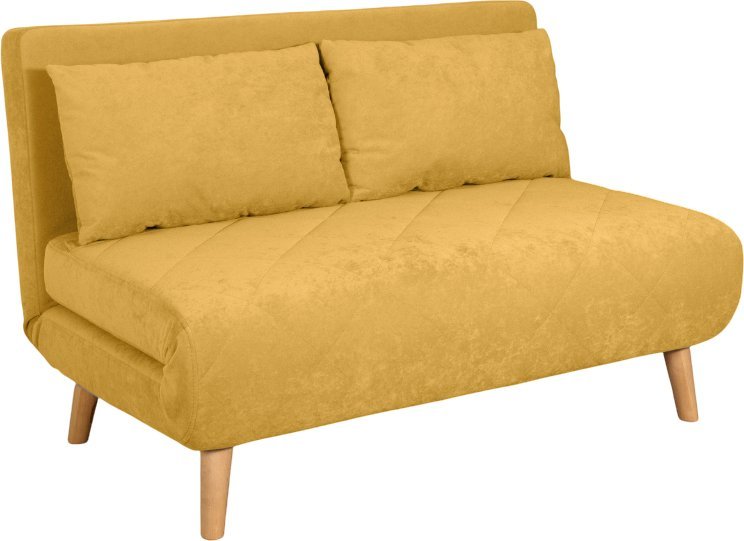 Диван DiArt Элли 1200 (велюр Sensey mimosa/ножки светлые)