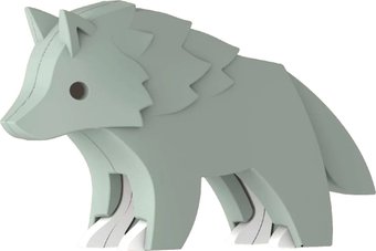 Магнитный конструктор Halftoys Animal Волк HAS007