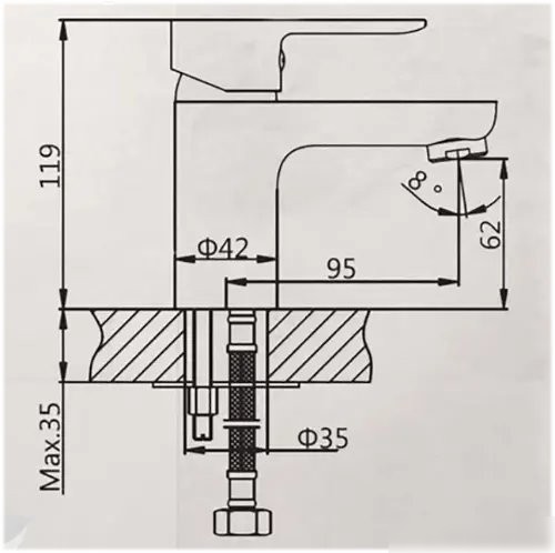 Смеситель AV Engineering AVLOR1-A359-623