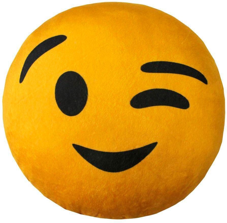 Matex Emoji. Smile, Подмигивание 26-815 (желтый/черный)