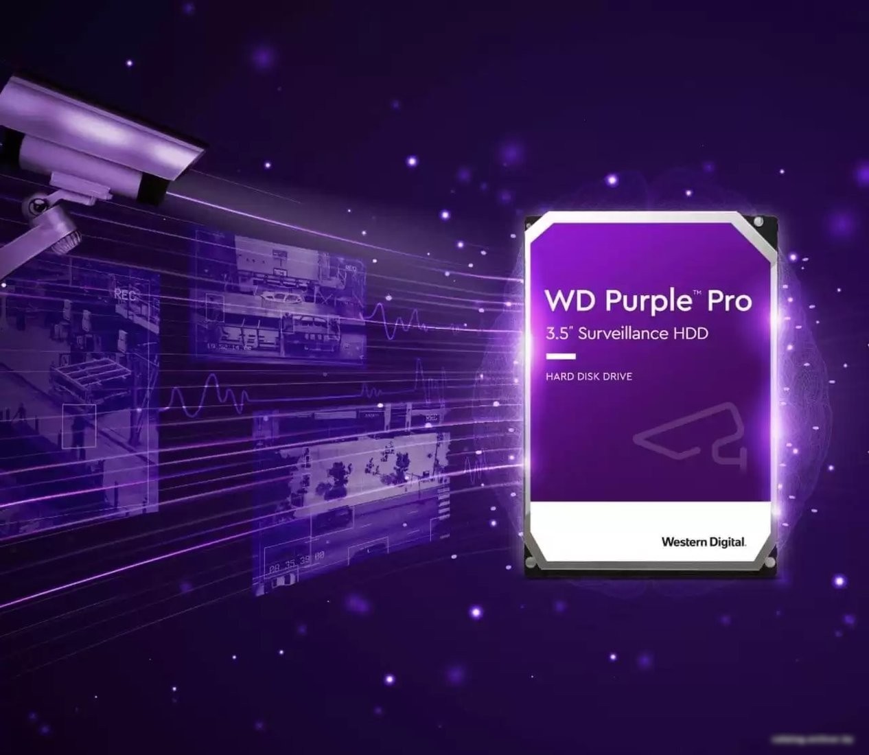 Жесткий диск WD Purple Pro 12TB WD121PURP