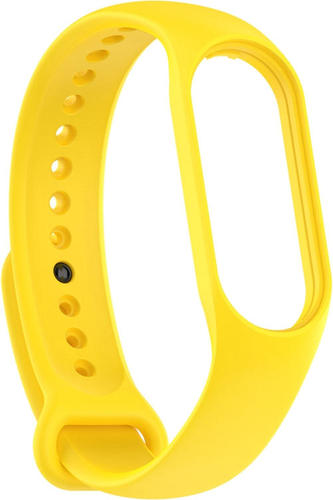 Ремешок Rumi силиконовый для Xiaomi Smart Band 7 (желтый)