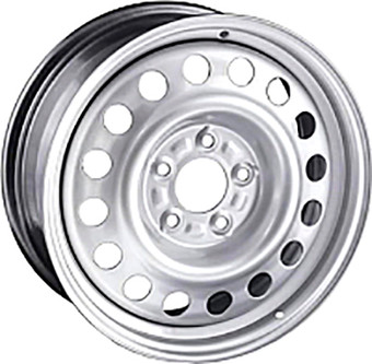 Штампованные диски TREBL 6085 14x5.5" 5x120мм DIA 67.1мм ET 40мм Silver