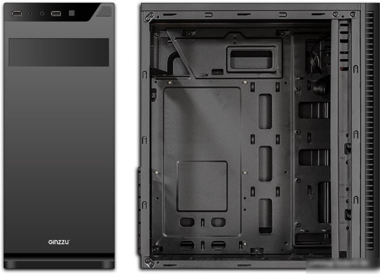 Корпус Ginzzu A190
