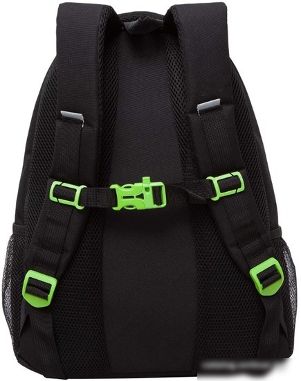 Школьный рюкзак Grizzly RG-362-4 (черный/розовый)
