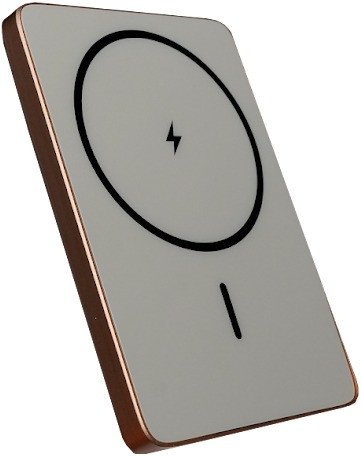 Внешний аккумулятор Roome Urban W71 5000mAh Magnetic Wireless (золотистый)