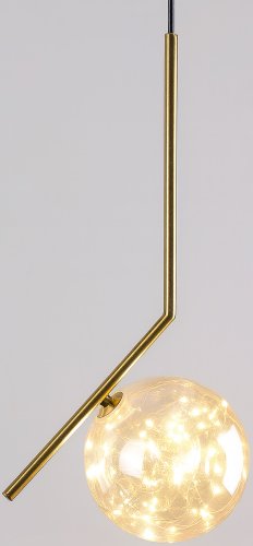 Люстра средней высоты AksHome Amber-L LED (черный)