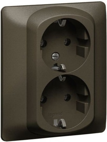 Розетка Legrand Galea Life 771230 (темная бронза)