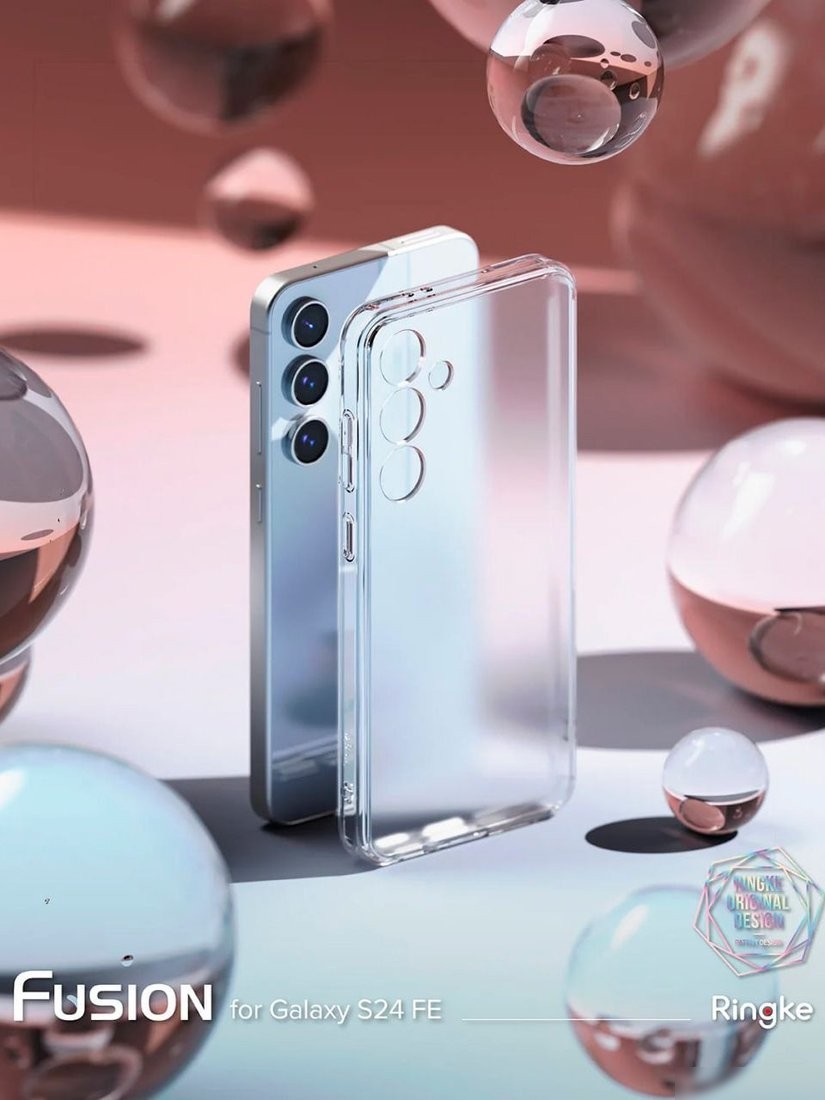 Чехол для телефона Ringke Fusion для Galaxy S24 Fe Matte Clear