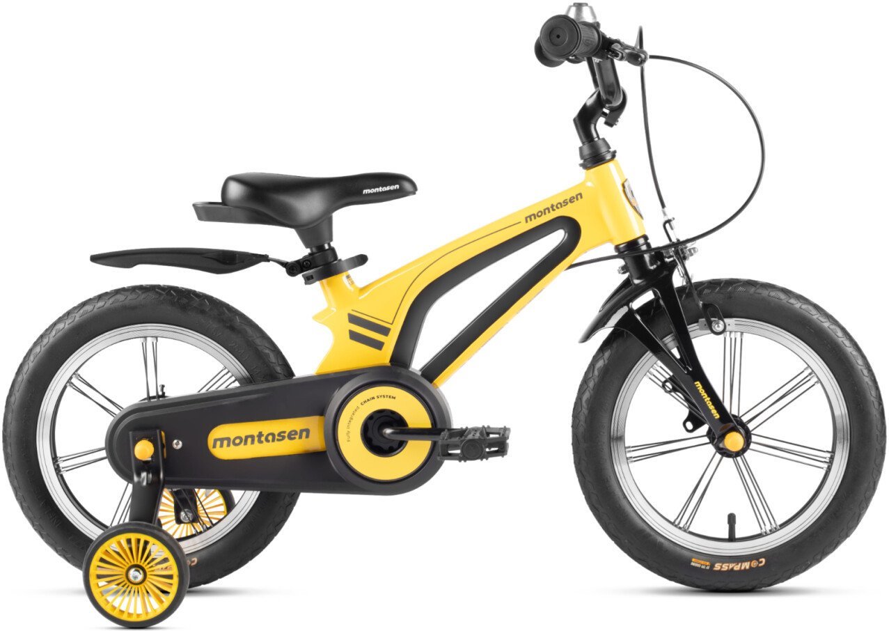 Детский велосипед Montasen M-F800-14YL (желтый)